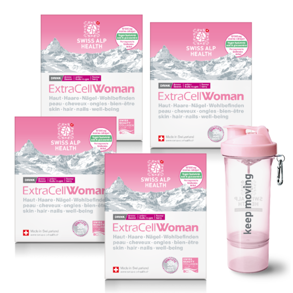 ExtraCellWoman Special offer 100 days beauty, well-being & immune system.