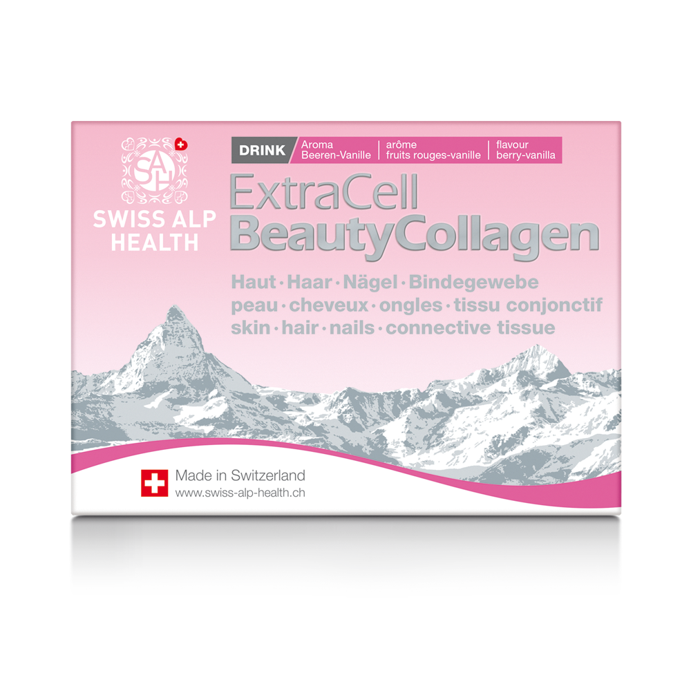 ExtraCell Beauty Collagen : Complete and exclusive formulation for skin, hair and nails with patented collagen.